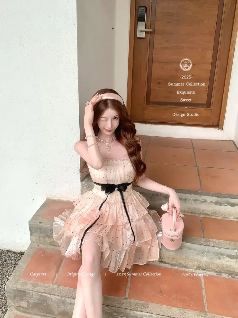 Bow Strapless Ballgown