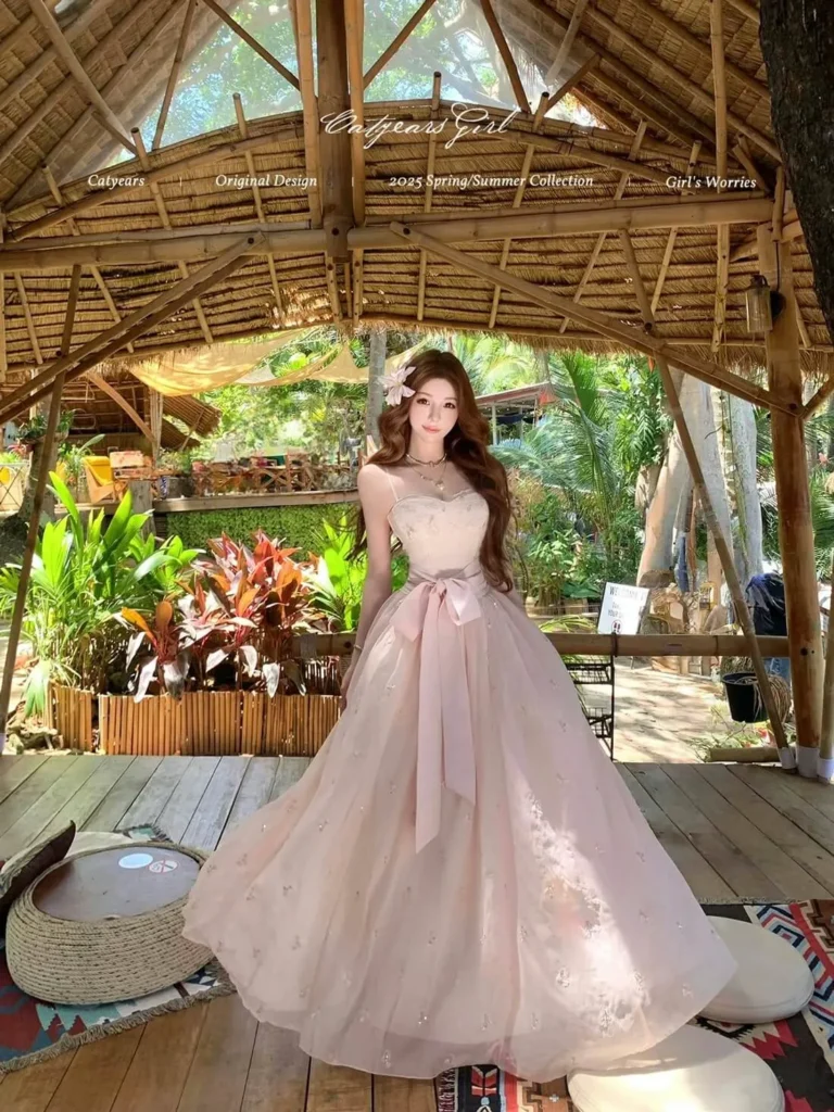 Floral 3D Ballgown