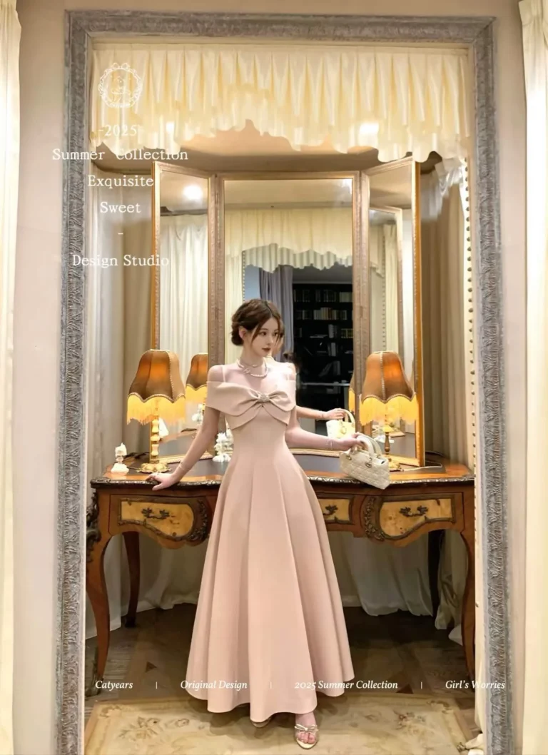 Off-Shoulder Tulle Gown