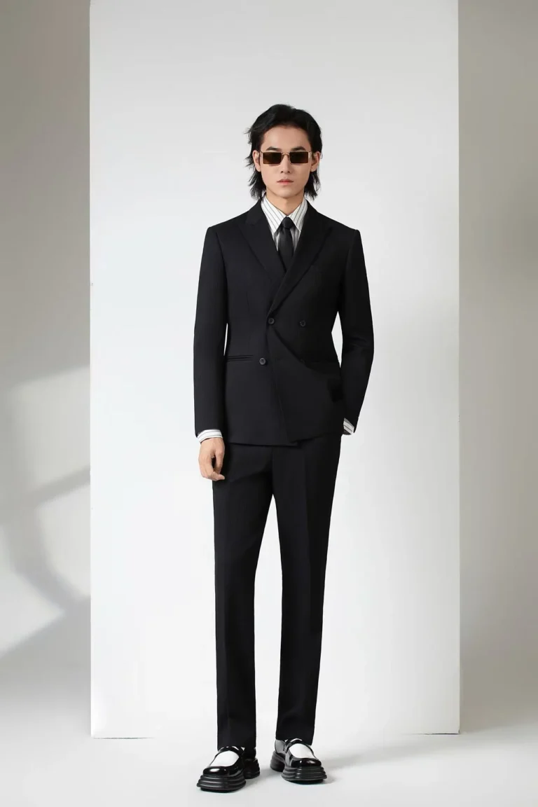 Pinstripe Suit